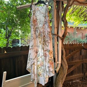 Leith Cream Floral Dress